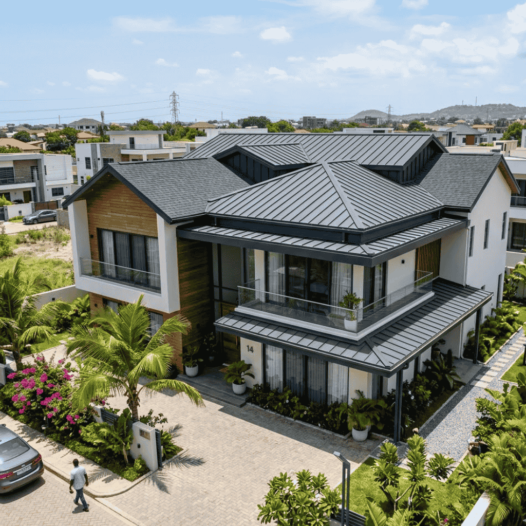 Modern Roofing Designs in Ghana